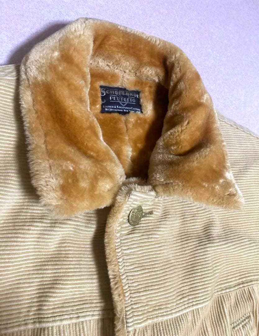80s Schott ショット ボア コーデュロイ ハンティングジャケット