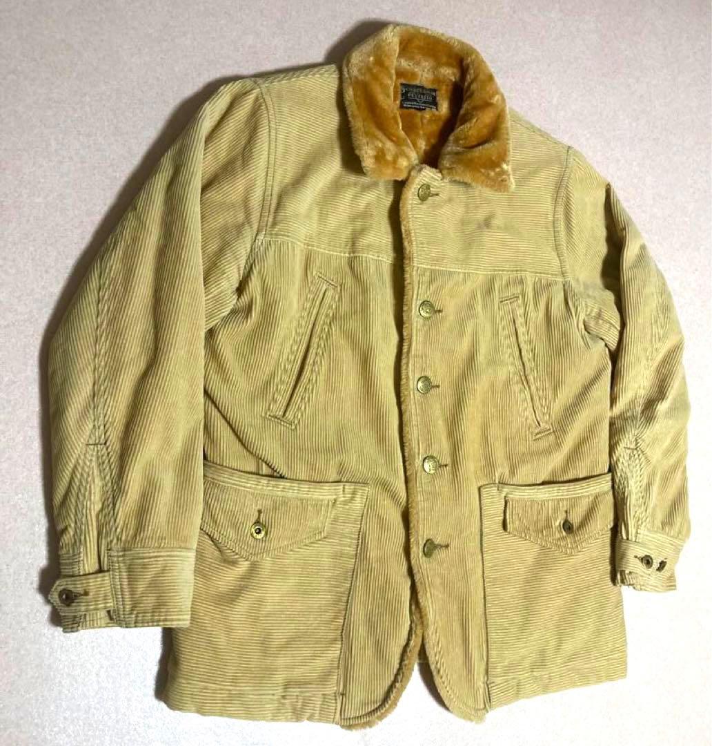80s Schott ショット ボア コーデュロイ ハンティングジャケット