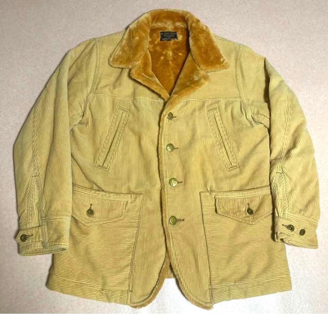 80s Schott ショット ボア コーデュロイ ハンティングジャケット