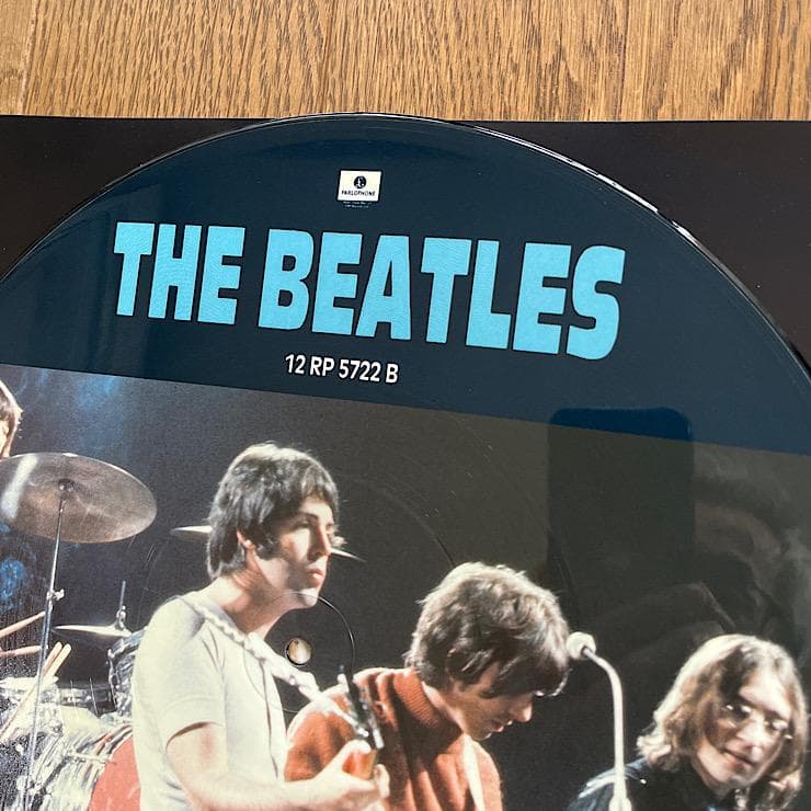 ★美品 UK限定盤 12インチ・ピクチャー盤 ビートルズ HEY JUDE