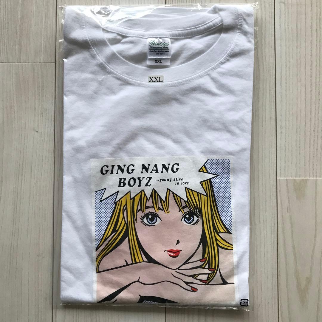 24新品未開封 白 銀杏ボーイズ 銀杏BOYZ Tシャツ 峯田 江口