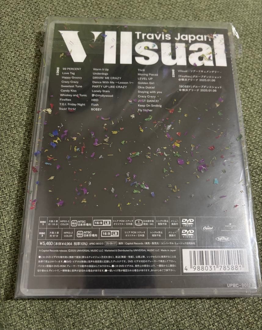Travis Japan DVD vissual通常盤初回プレス
