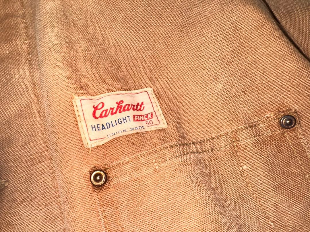 Carhartt Headlight FINCKカバーオール　ビッグサイズ50