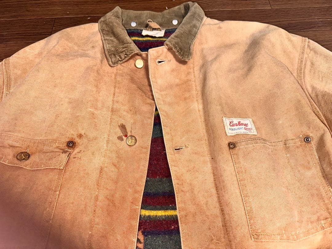 Carhartt Headlight FINCKカバーオール　ビッグサイズ50