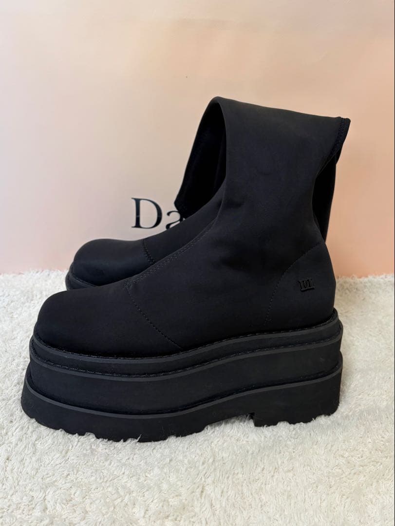 Darich ダーリッチ ウルトラストレッチフラットブーツ L