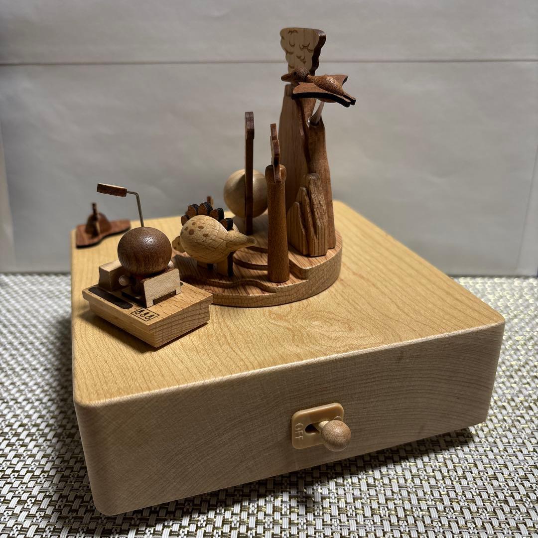 ドラえもん　タイムマシン　木製　オルゴール　サンリオ　FUJIKO PRO