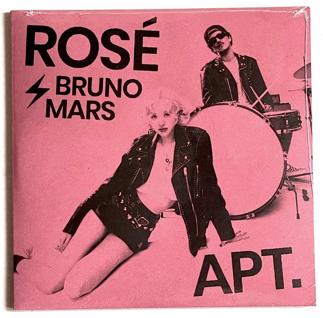 ブラックバイナル ROSE BRUNO MARS APT 7インチ 新品 送料込
