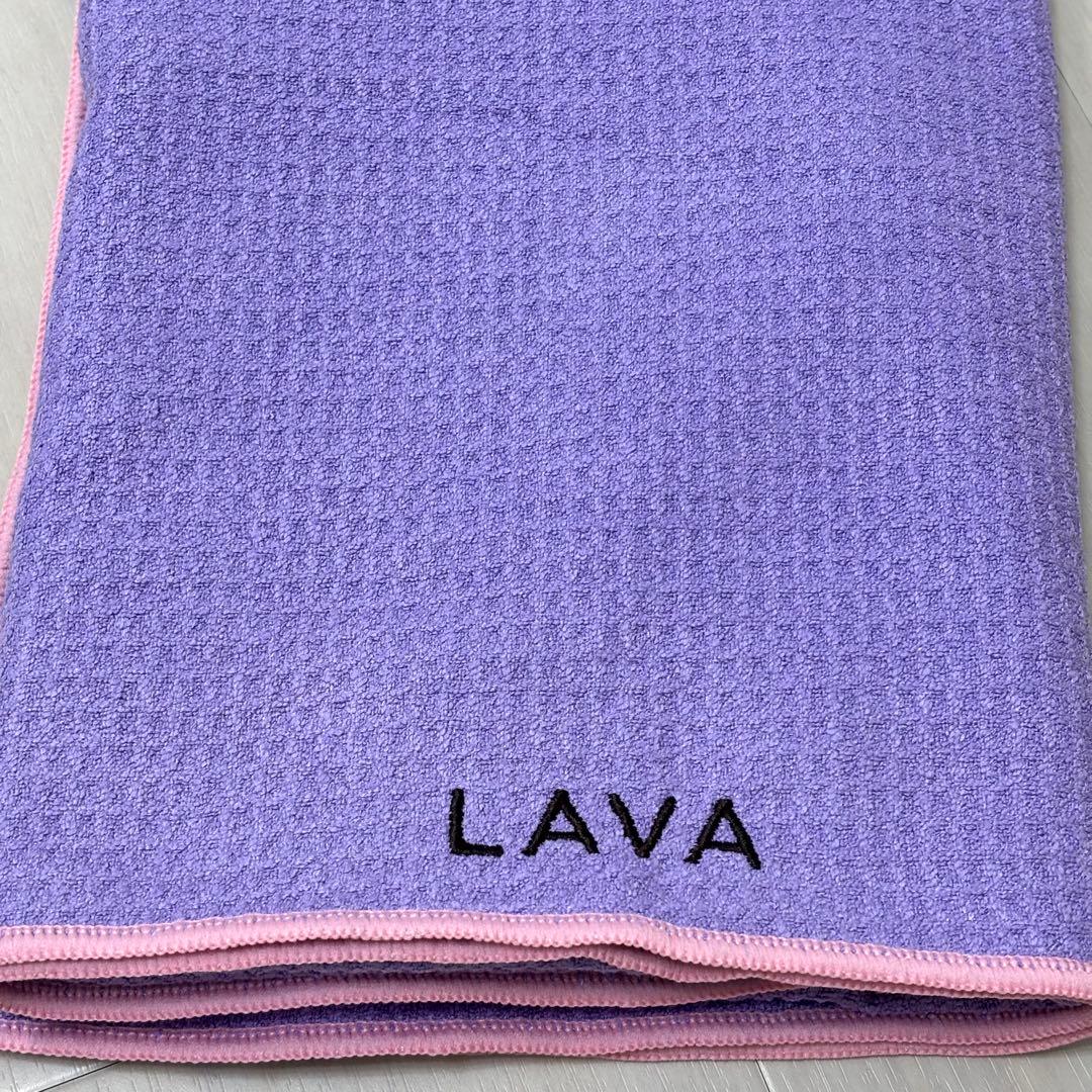 極美品 ラバ LAVA ヨガマット ヨガラグ ミッドナイトブルー ネイビー 3点