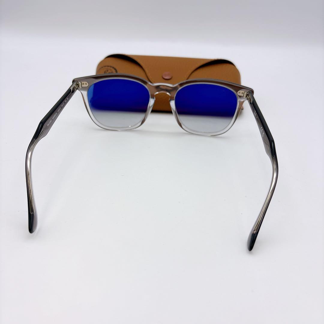Ray-Ban クリアグレー サングラス ケース付き