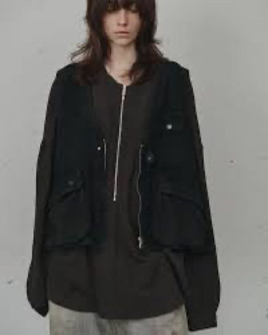 【新品】ANCELLM 26SS C/R DUCK UTILITY VEST