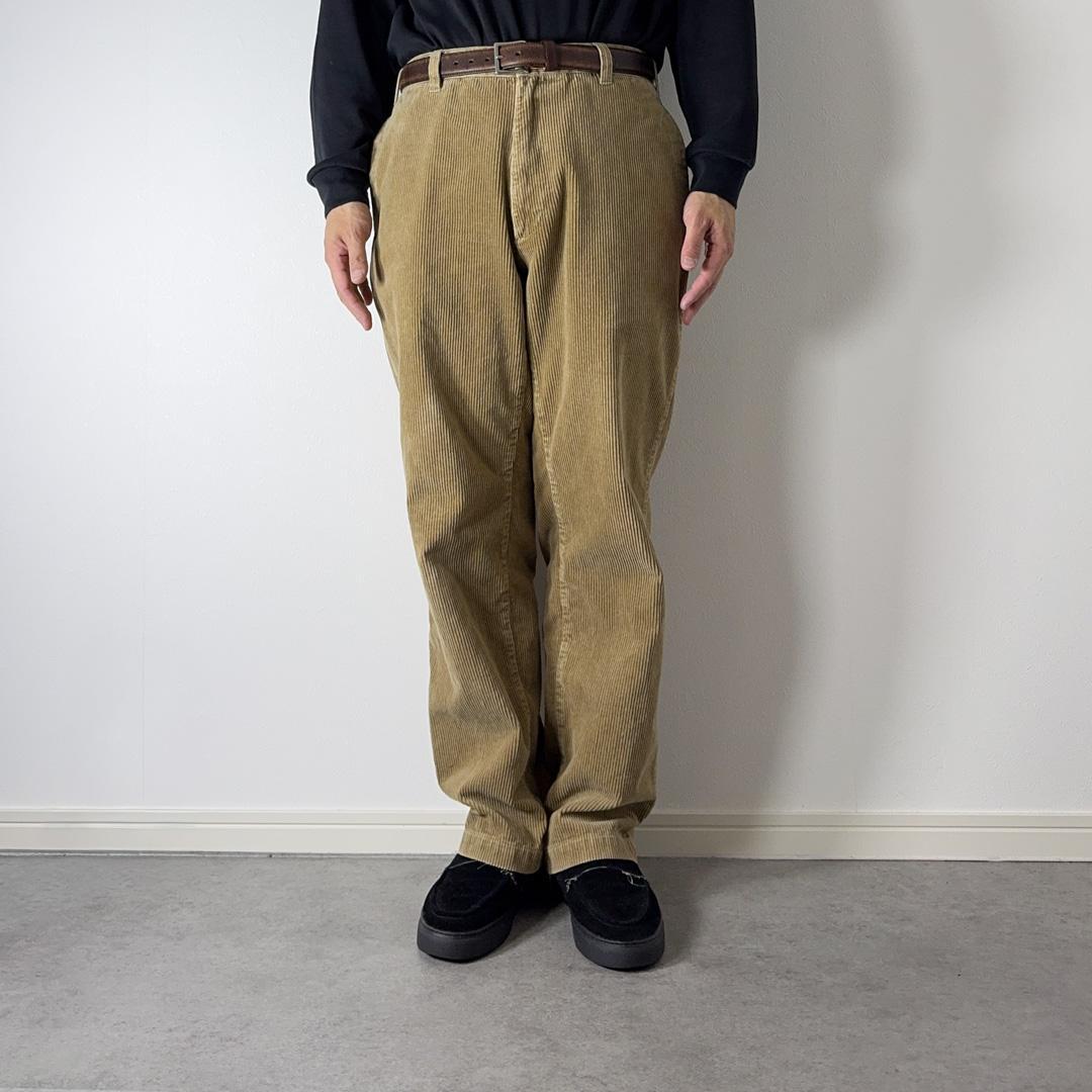 PoloRalphLauren太畝コーデュロイCHATFIELDベージュ古着