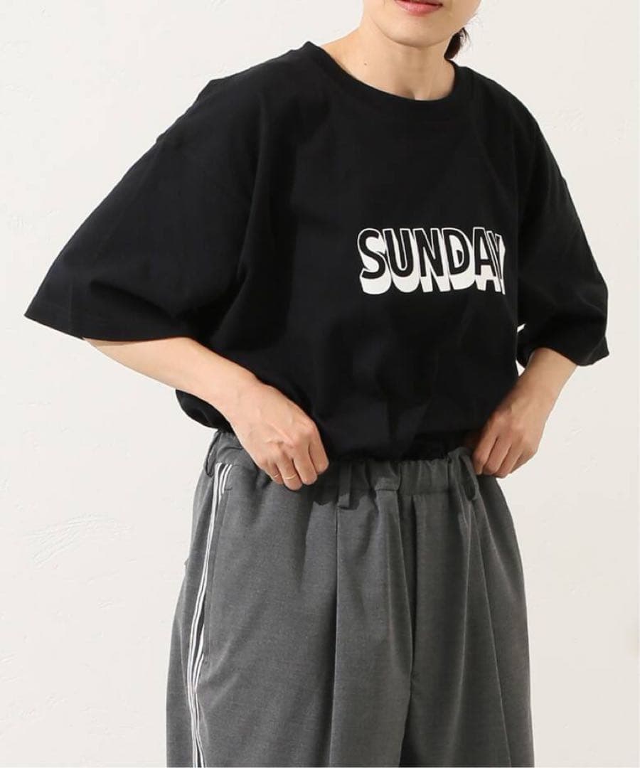 journal standard luxe SUNDAY プリントTシャツ