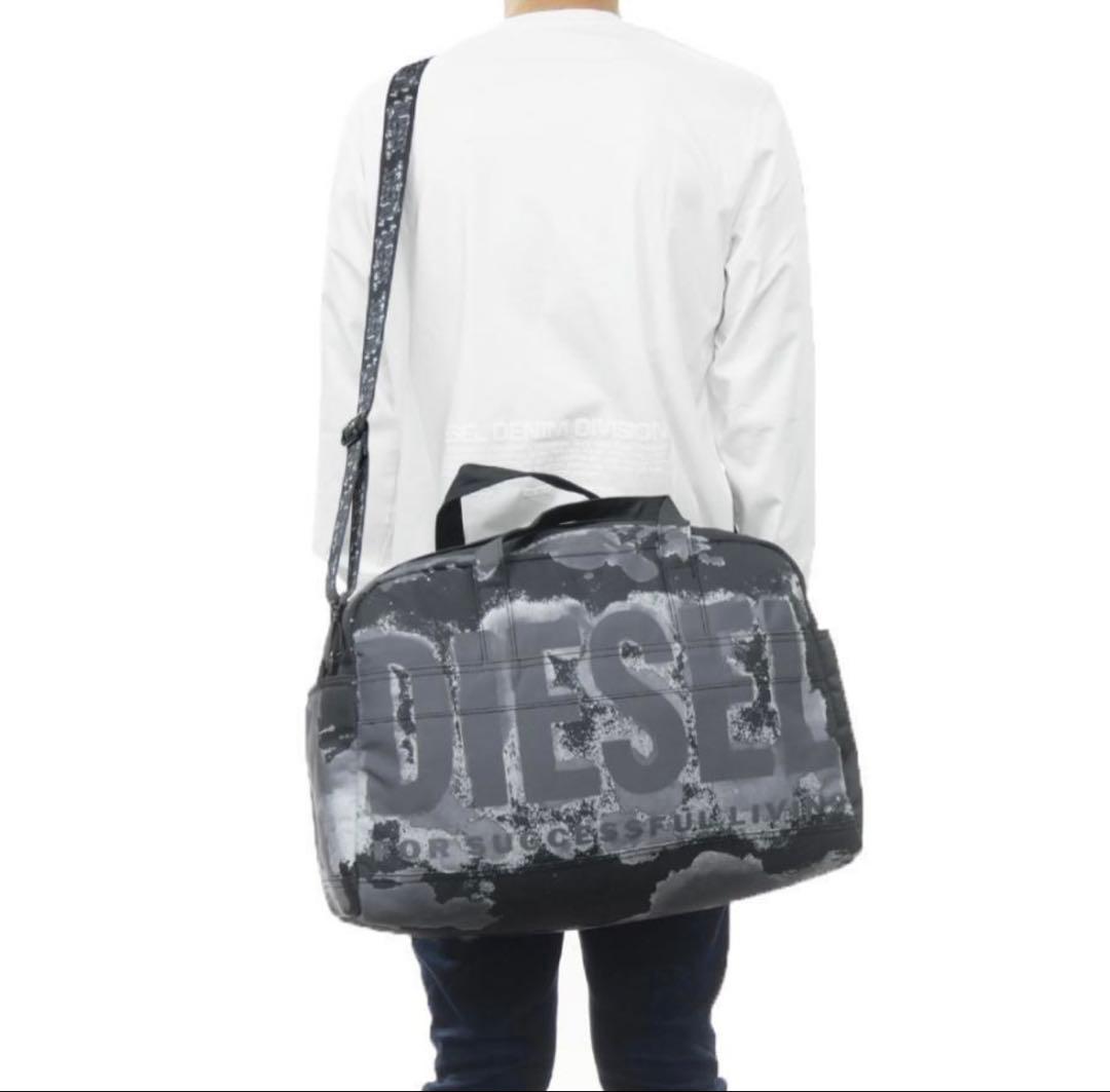 ディーゼル ボストンバッグ RAVE DUFFLE 40L チャコールグレー