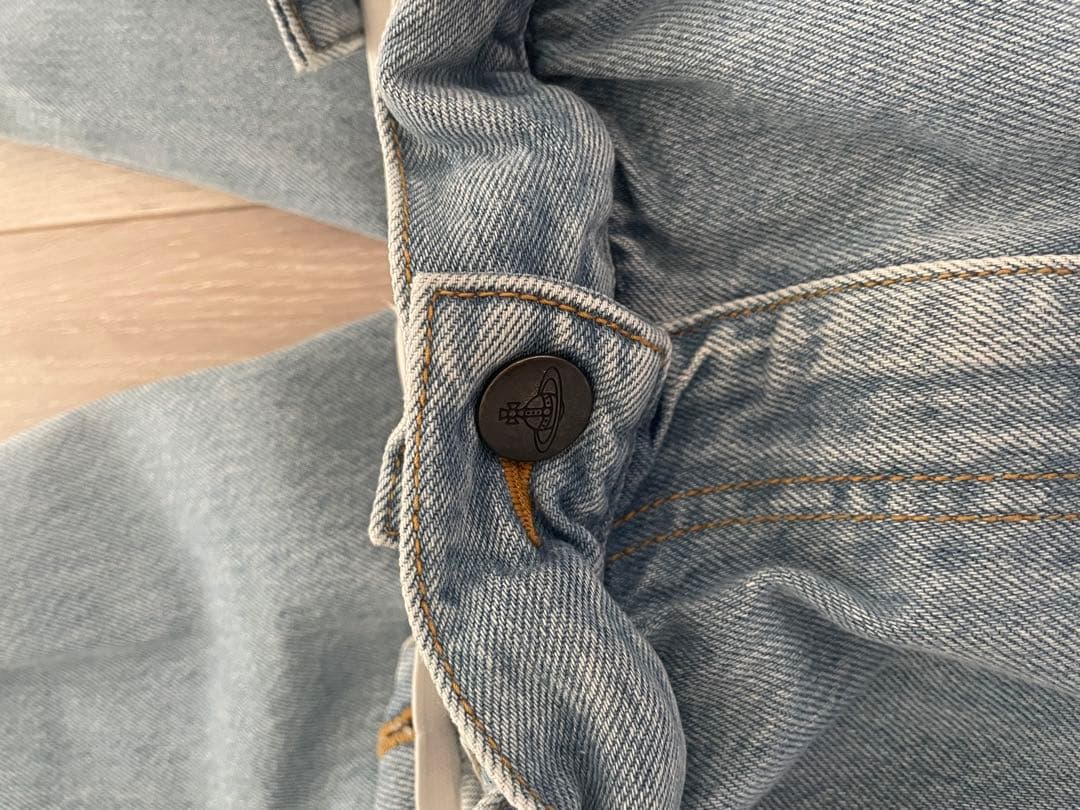 Vivienne Westwood レッドレーベル デニム サスペンダー付
