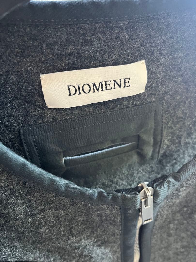 diomene 25AW,25FW ジップアップ ウール ベスト