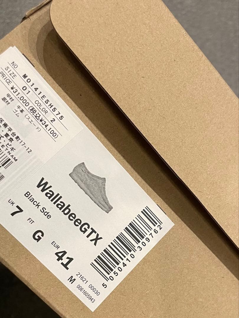 ara様購入用【CLARKS】定価34,100円 ワラビー ゴアテックス 41