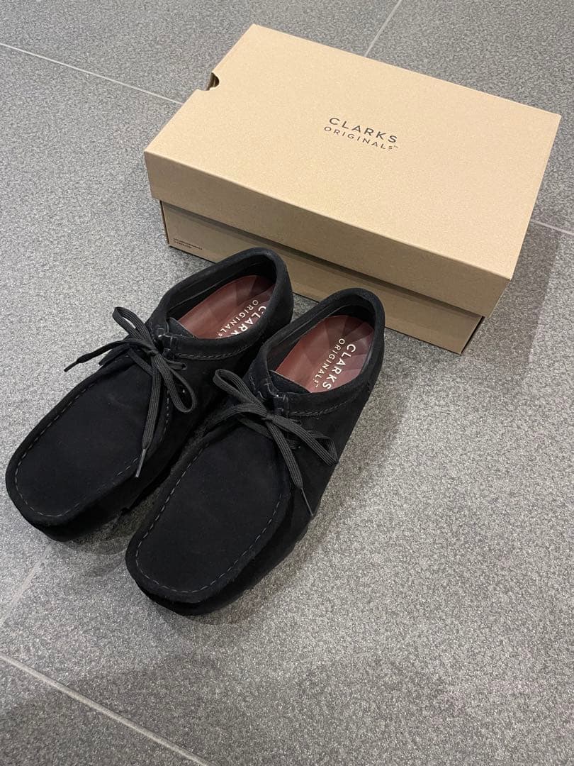 ara様購入用【CLARKS】定価34,100円 ワラビー ゴアテックス 41