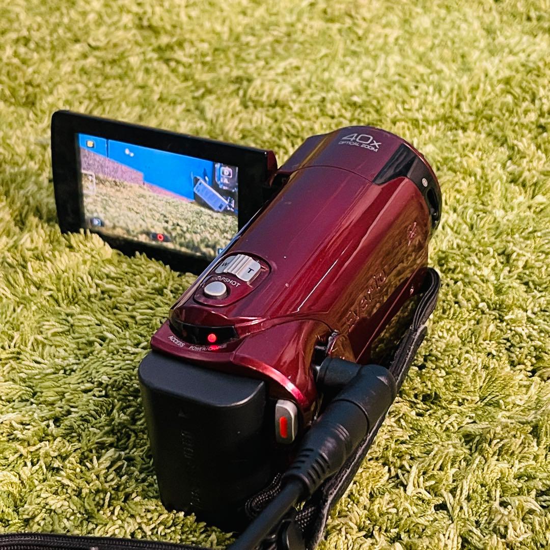 JVC　GZ-HM450-R　中古品
