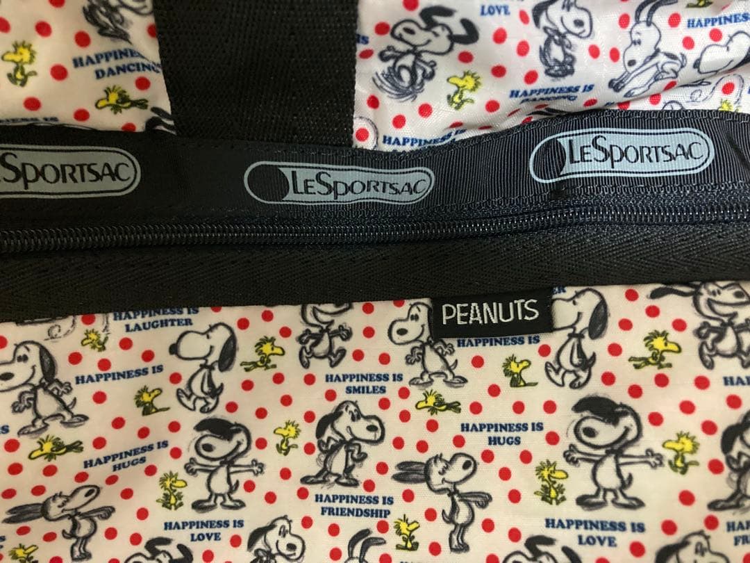 八咫烏LeSportsac スヌーピー PEANUTS ボストンバッグ