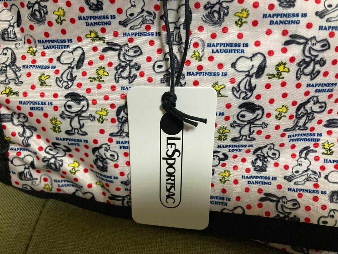 八咫烏LeSportsac スヌーピー PEANUTS ボストンバッグ