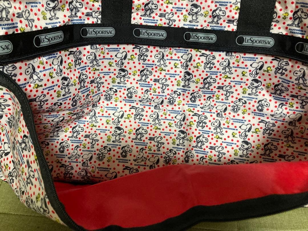 八咫烏LeSportsac スヌーピー PEANUTS ボストンバッグ