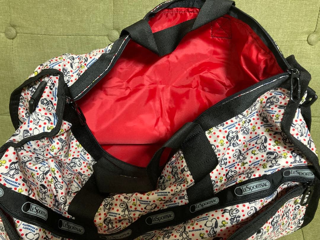 八咫烏LeSportsac スヌーピー PEANUTS ボストンバッグ