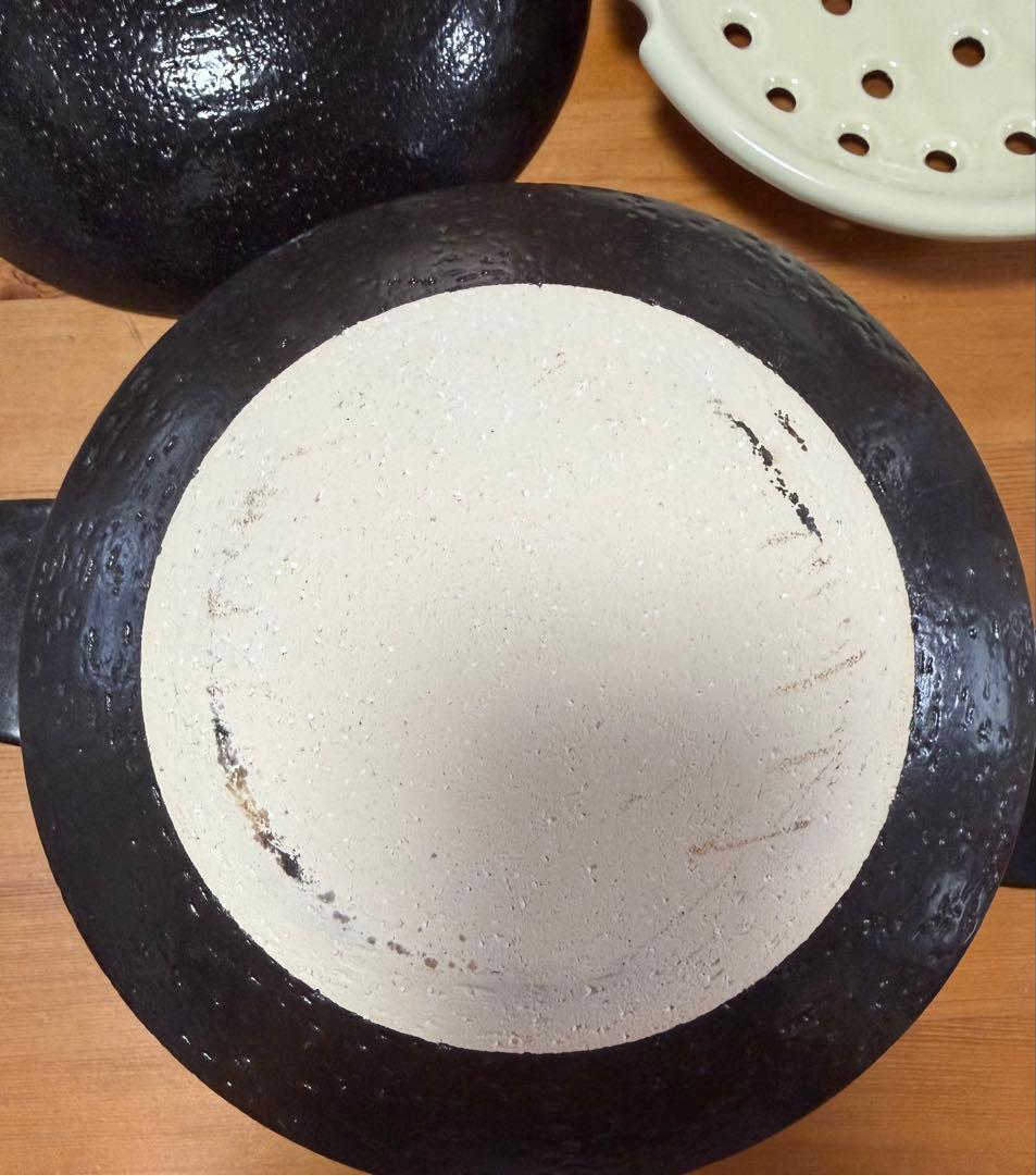 日本製 伊賀焼 長谷園 ビストロ蒸し鍋 (2から3人用)