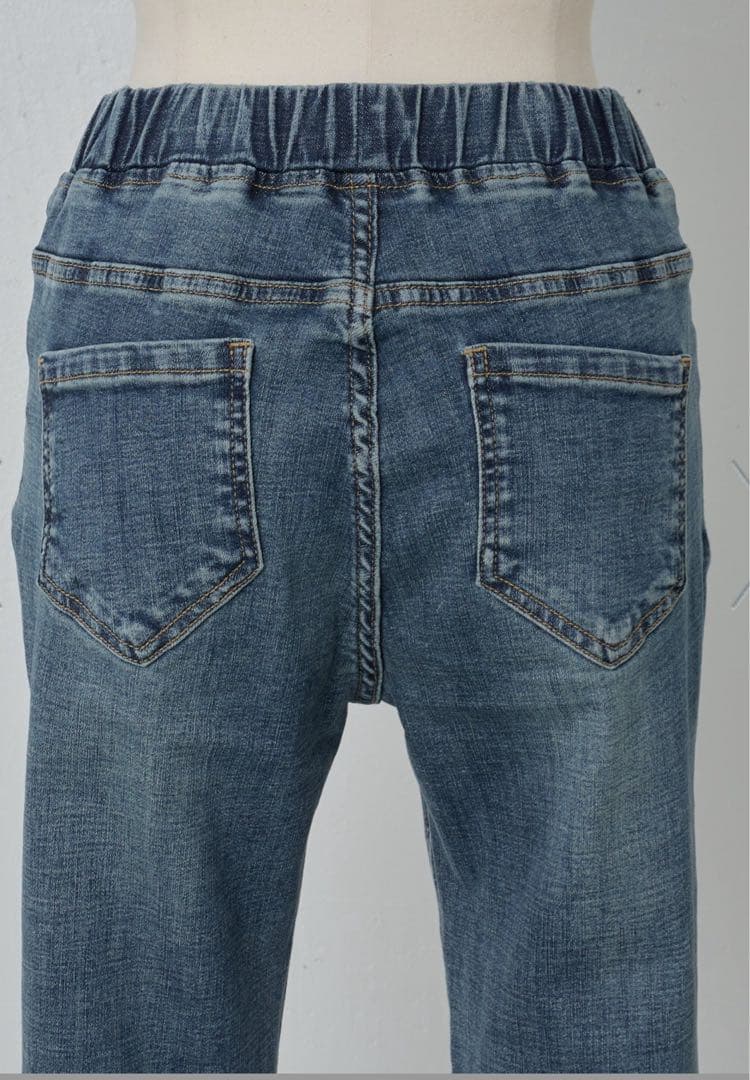 BEARDSLEY デニムパギンス(紐付き)size 0(S)ミッドナイトブルー