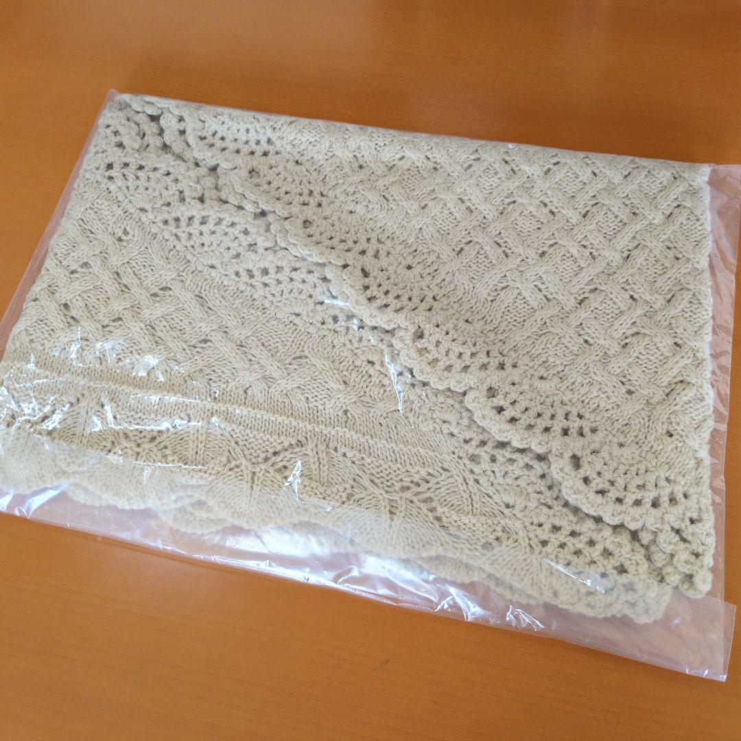トライアングルニットストール サマンサモスモス 新品