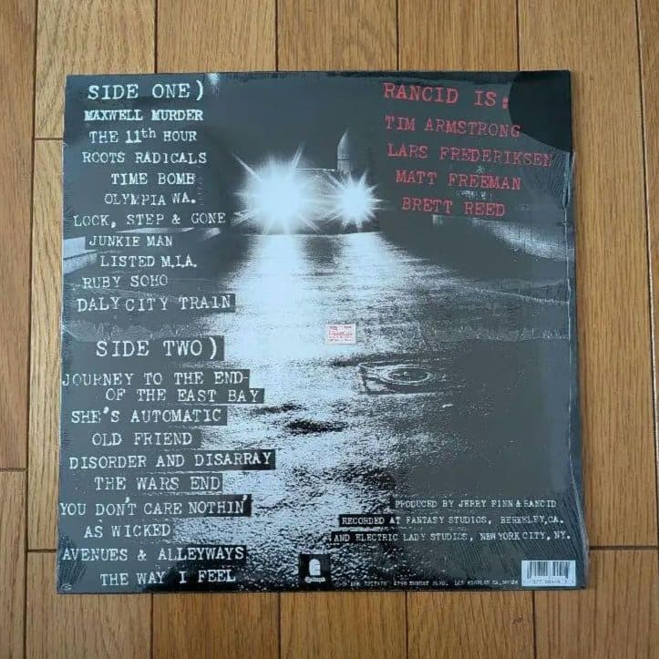 RANCID AND OUT COME THE WOLVES 初回プレス盤
