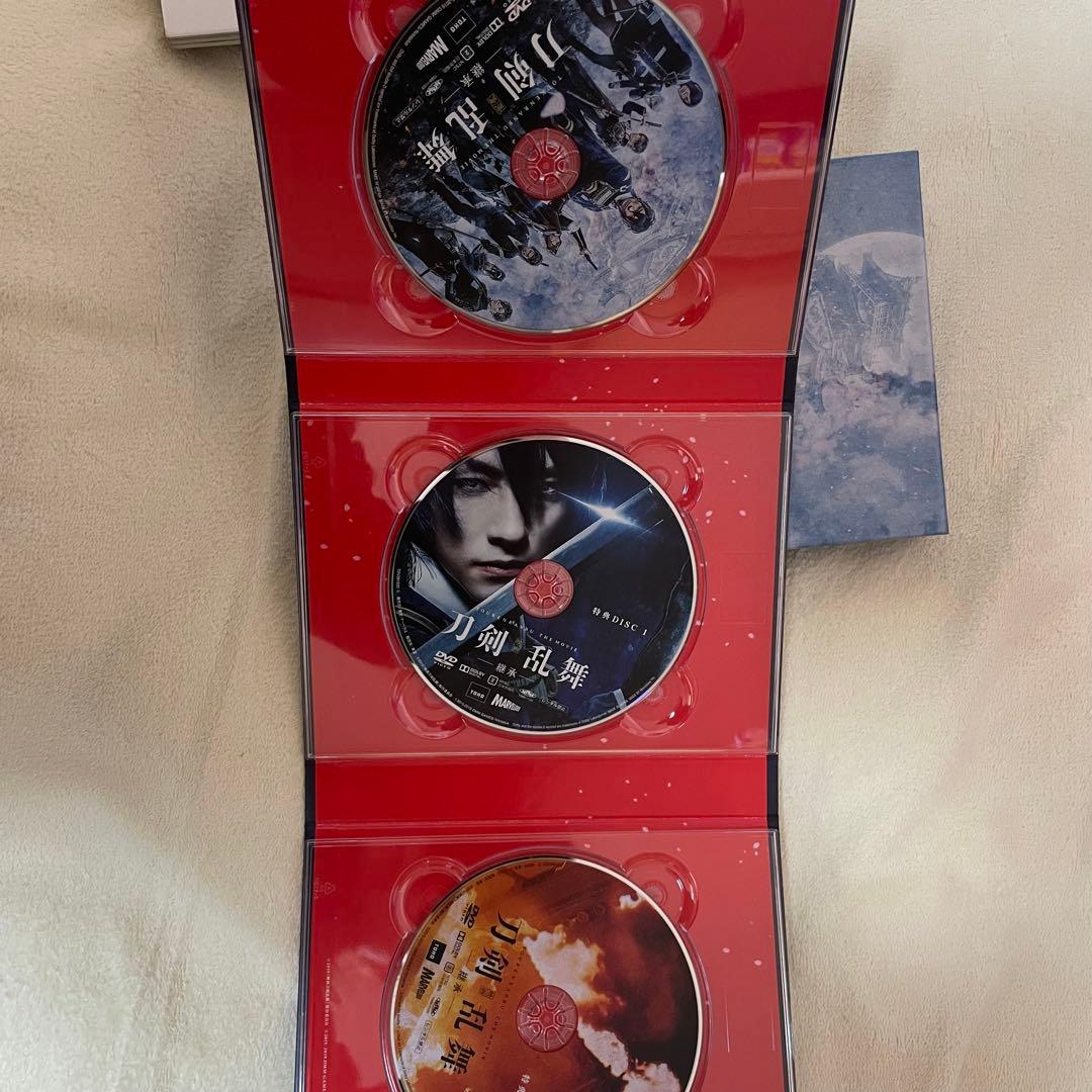 映画刀剣乱舞DVD、特典ブロマイド、漫画2巻