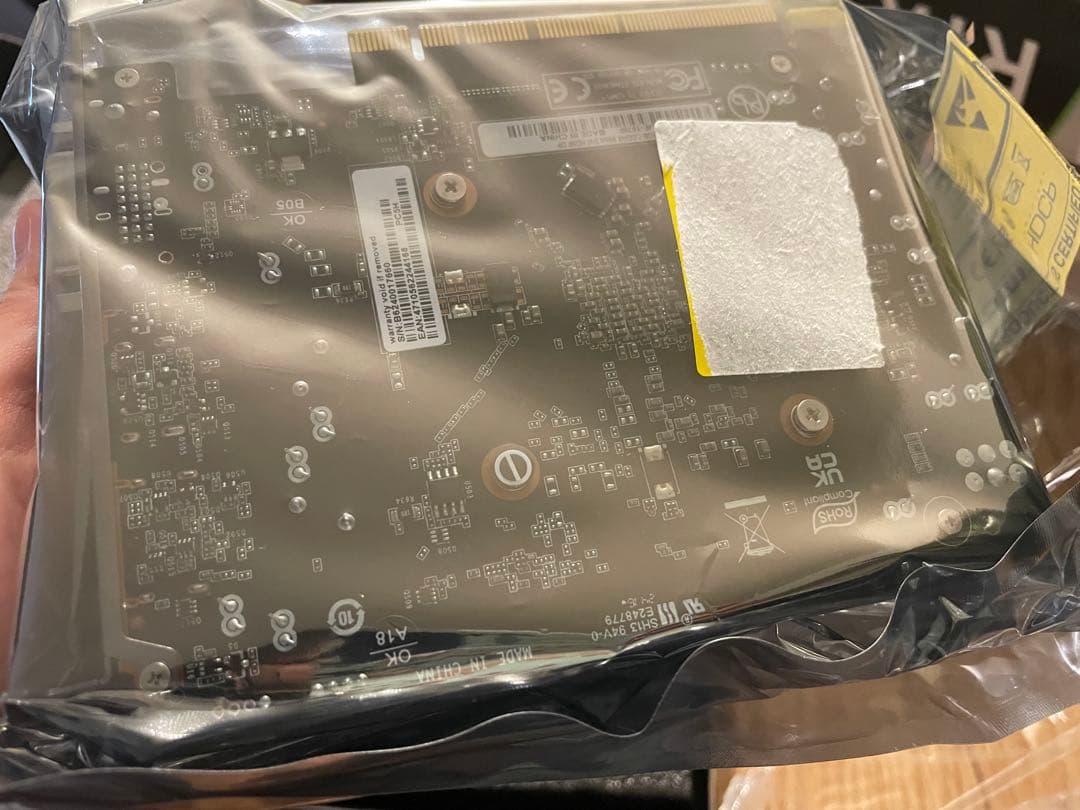 RTX3050 6GB Palit 未使用 開封のみ 動作未確認