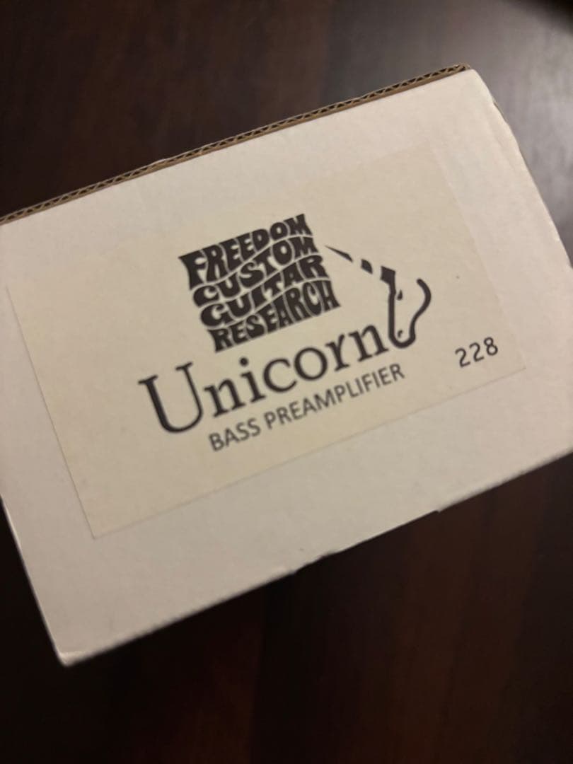 ベース FCGR Unicorn Bass Preamp
