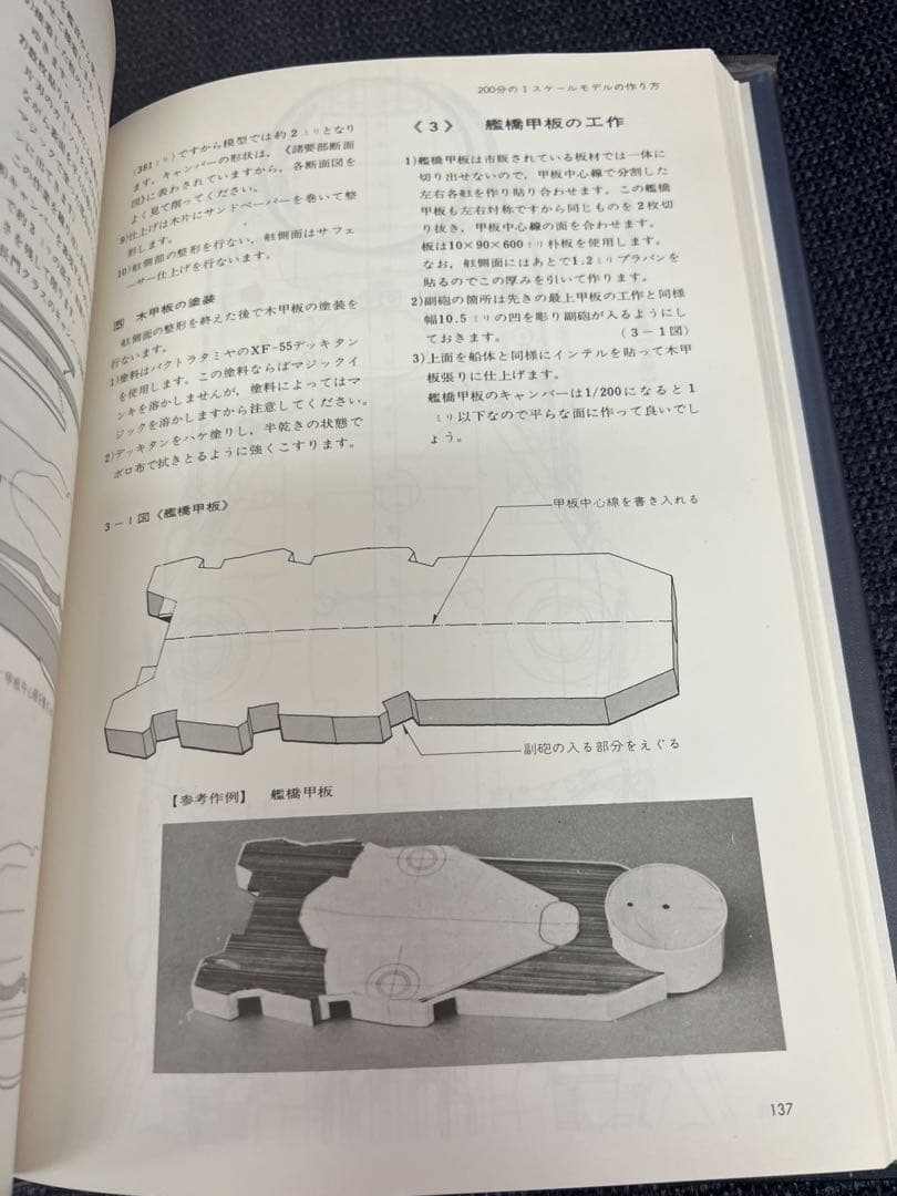戦艦 長門・陸奥 艦船模型の製作と研究 1977年刊 趣味本　実用　美術品