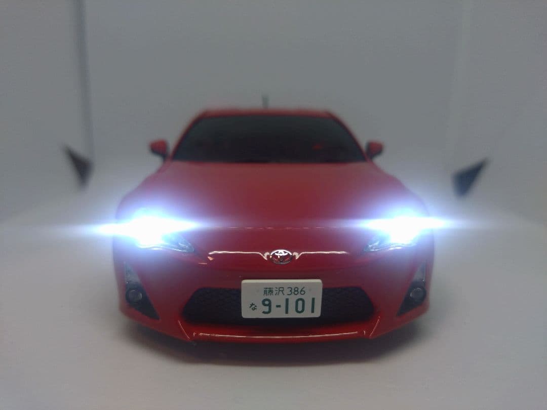京商 ミニッツ 86 MF GHOST MFゴースト LED電飾加工ボディ
