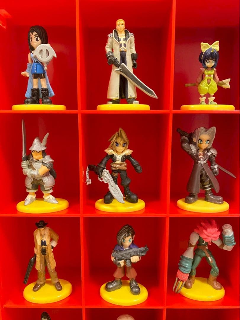 FINAL FANTASY フィギュアセットコカコーラ