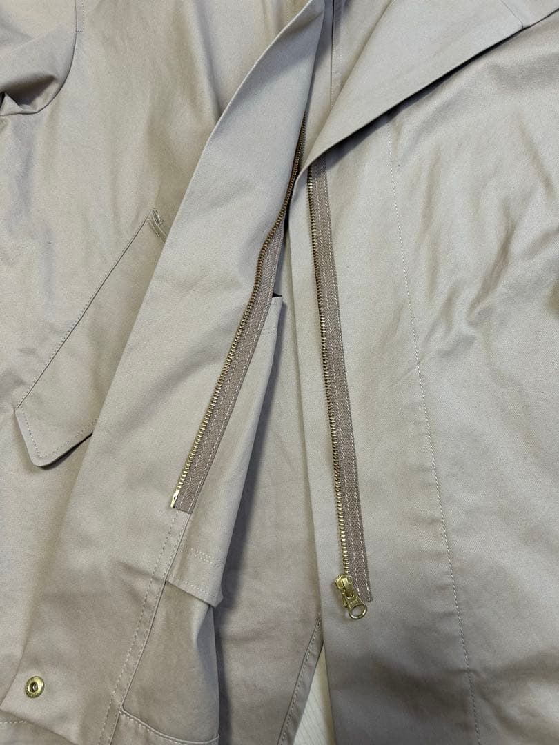 美品✨DRESSTERIOR ショートモッズコート ベージュ 38 M 23SS