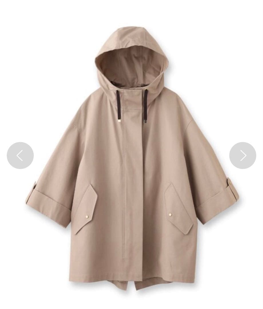 美品✨DRESSTERIOR ショートモッズコート ベージュ 38 M 23SS