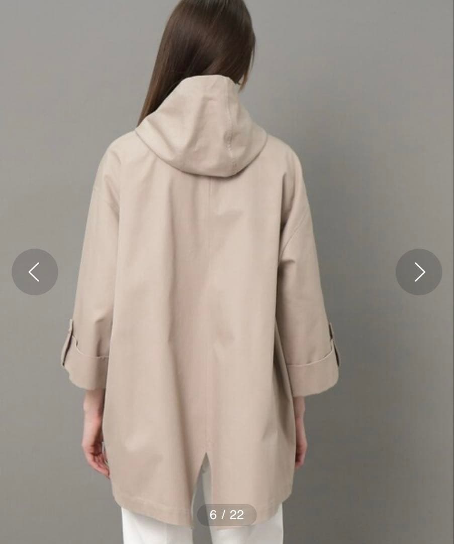 美品✨DRESSTERIOR ショートモッズコート ベージュ 38 M 23SS