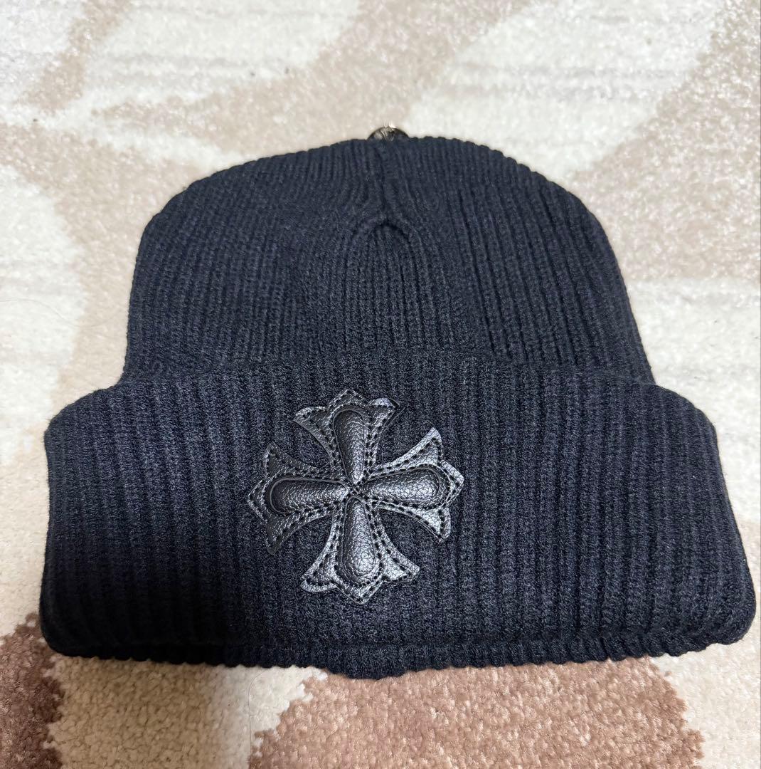 【即購入禁止】【極美品】CHROME HEARTS ニット帽　ビーニー