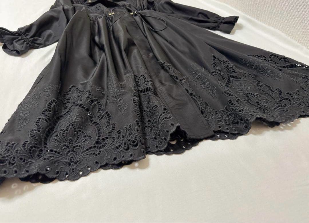 未使用級✨大きいサイズ ❤︎ローズティアラ❤︎ 42 ロングレースコート