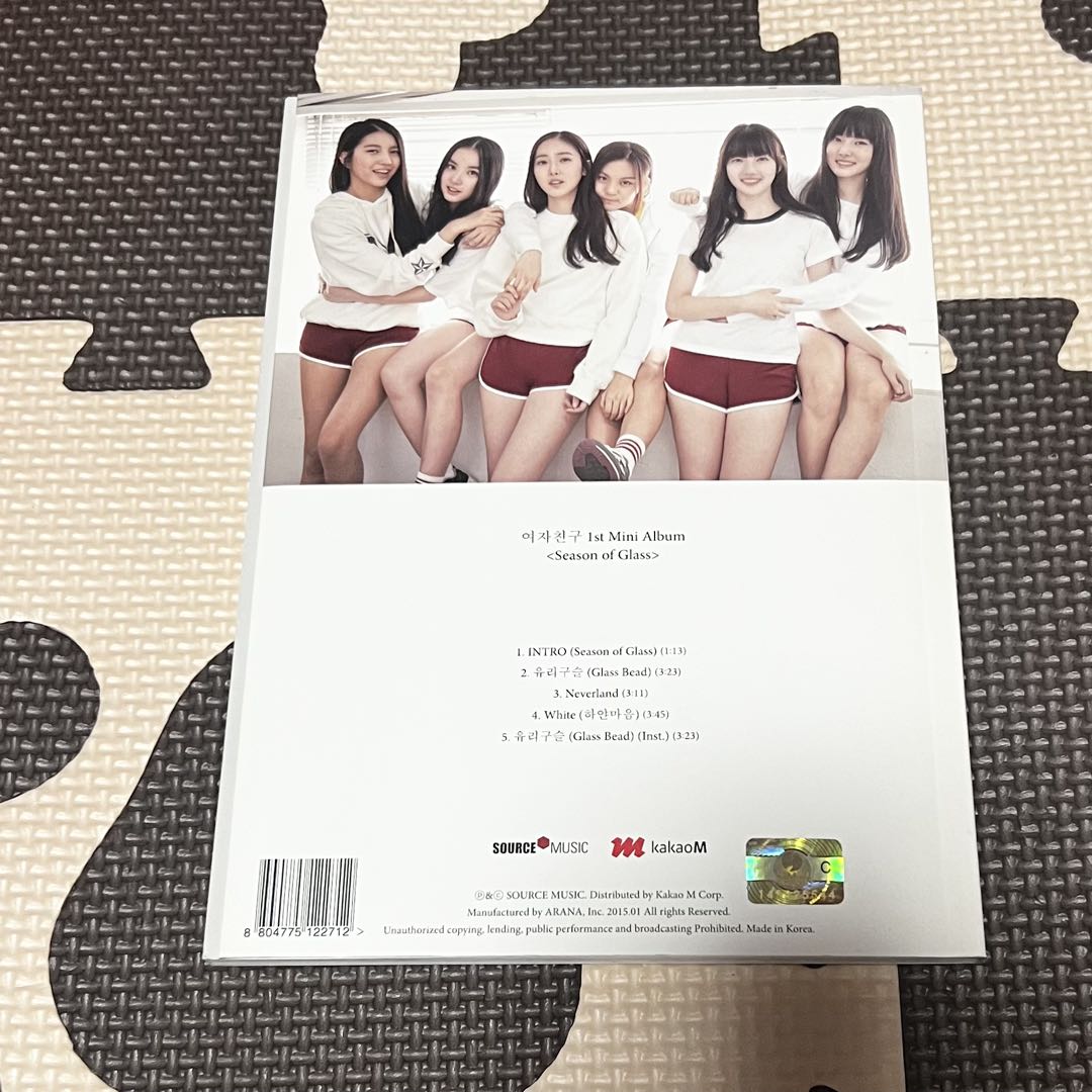 GFRIEND Season of Glass 1stMiniAlbum 美品