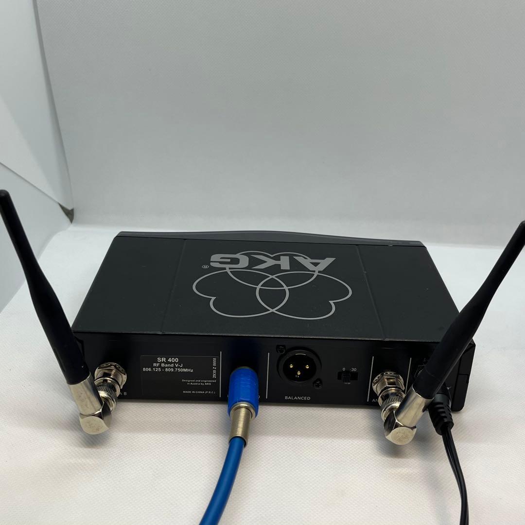 稼働 AKG C519ML & PT 400 ワイヤレスマイク セット 管楽器用