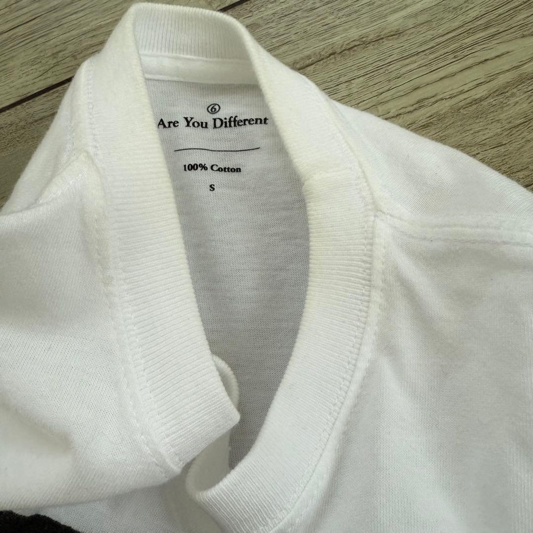 AreYouDifferent×6 TWO PEOPLE Tシャツ　最終値下げ