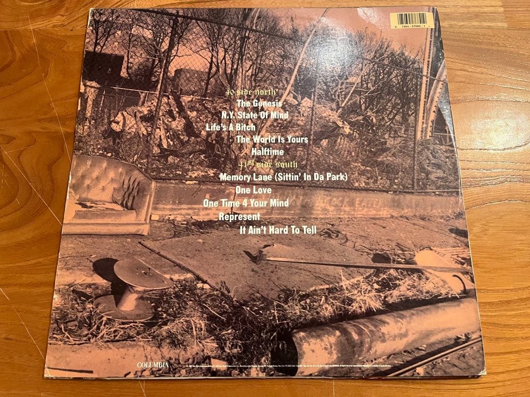 NAS illmatic レコード　オリジナル盤