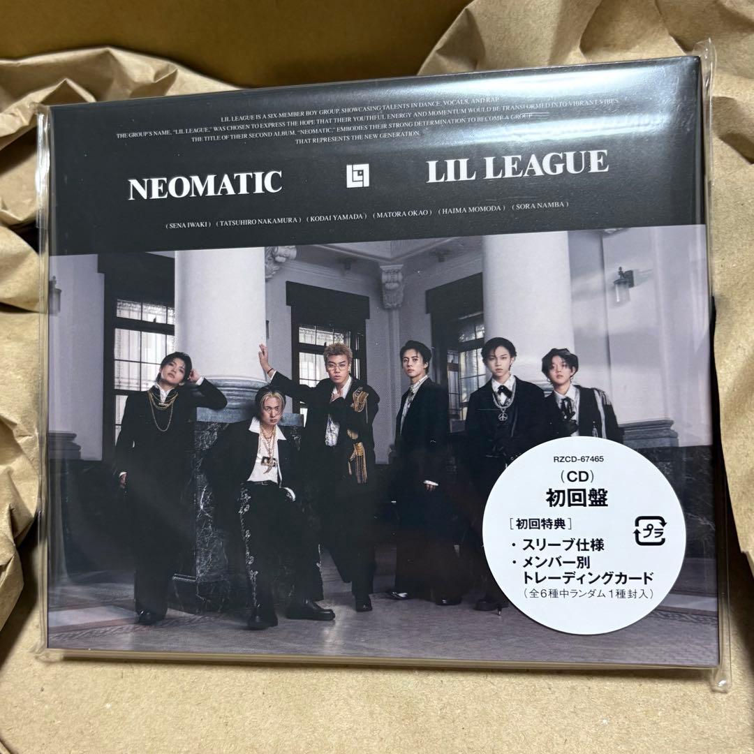 NEOMATIC 初回盤 トレカ シリアルコード付 未開封 LILLEAGUE