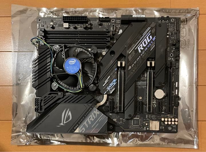 送料込 Z490-F ROG STRIX + Core i3 10100F