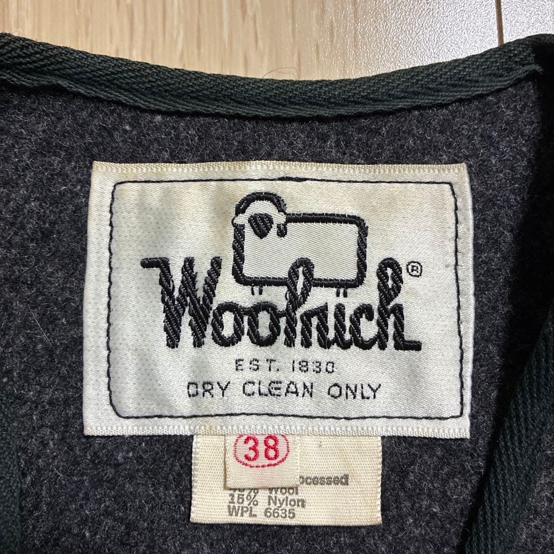 60's ウールリッチ　ベスト　ウール　アウトドア　vintage