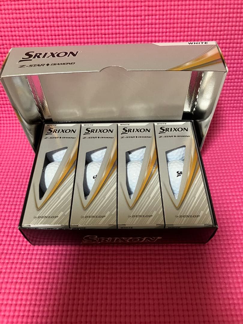 スリクソン SRIXON Z-STAR ダイアモンド ♦︎ ホワイト1ダース新品②