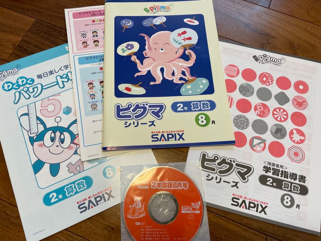 えり 【未記入】サピックス　ピグマ　2年生　通信